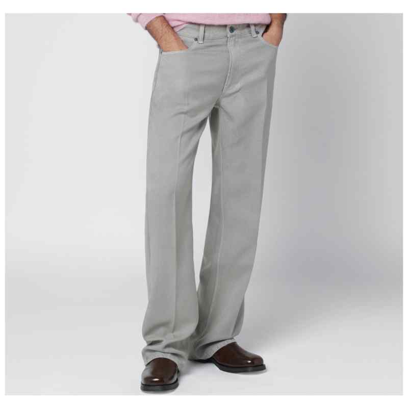 Our Legacy Light grey trousers in Japanese polyester, theFeinheit