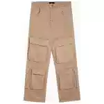 Represent R3Ca beige denim cargo trousers