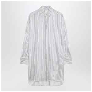Max Mara Oversized striped silk shirt
