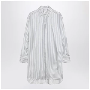 Max Mara Oversized striped silk shirt