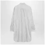Max Mara Oversized striped silk shirt