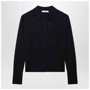 Max Mara Navy wool-blend cardigan