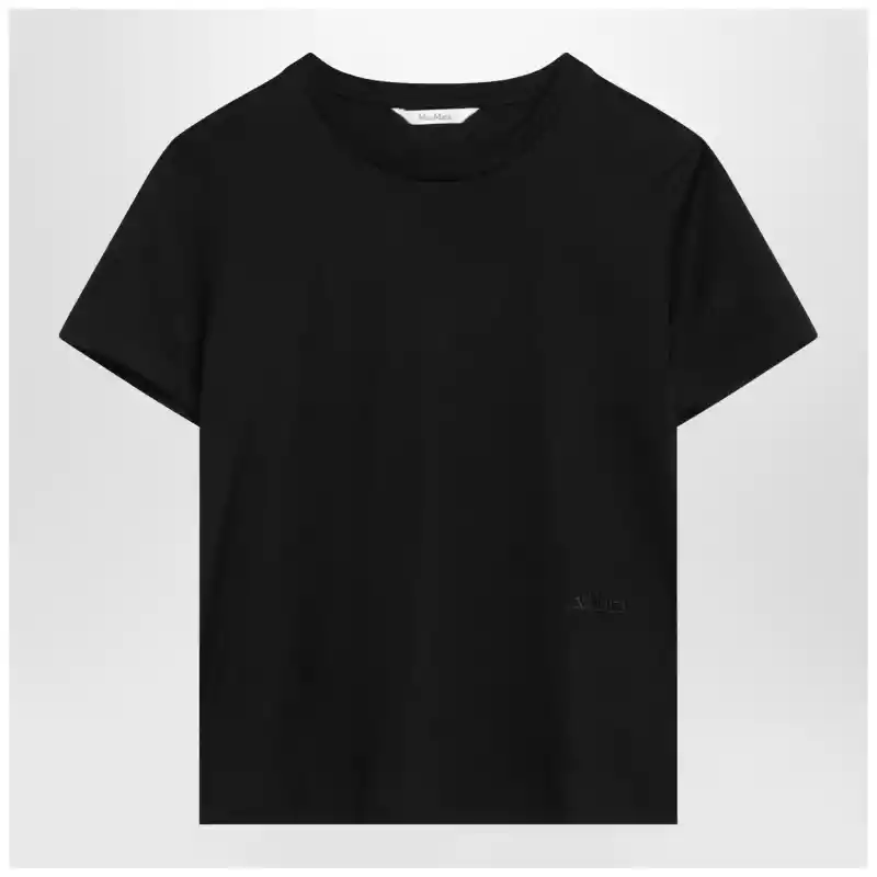 Max Mara Black cotton T-shirt