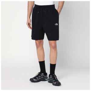 The North Face Black cotton-blend shorts with logo