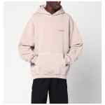 Represent Dusty mauve oversized hooded sweatshirt