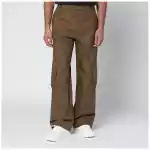 Off White Off-White™ Brown cargo trousers with logo
