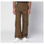 Off-White™ Brown cargo trousers with logo