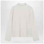 Max Mara Ivory cashmere-blend sweater