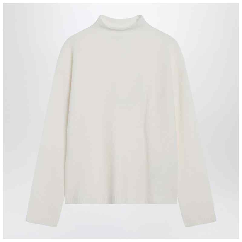 Max Mara Ivory cashmere-blend sweater Max Mara Ivory cashmere-blend sweater, theFeinheit