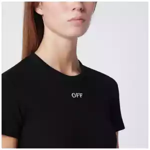 Off White Off-White™ Black T-shirt with OFF logo