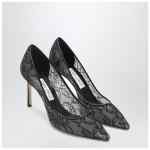 Jimmy Choo Romy 85 pumps in lace with logo
