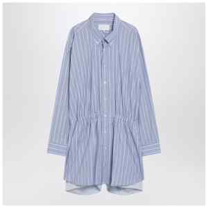 Maison Margiela Light blue striped shirtdress