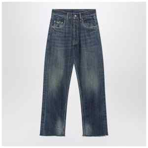 Maison Margiela Straight-leg jeans in faded blue denim