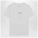 Maison Margiela White T-shirt with distorted logo