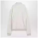 Maison Margiela Distressed-effect ecru sweatshirt