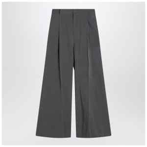 Maison Margiela Charcoal grey pleated trousers