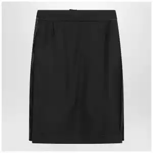 Maison Margiela Blue skirt with satin side panels