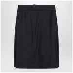 Maison Margiela Blue skirt with satin side panels