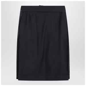 Maison Margiela Blue skirt with satin side panels