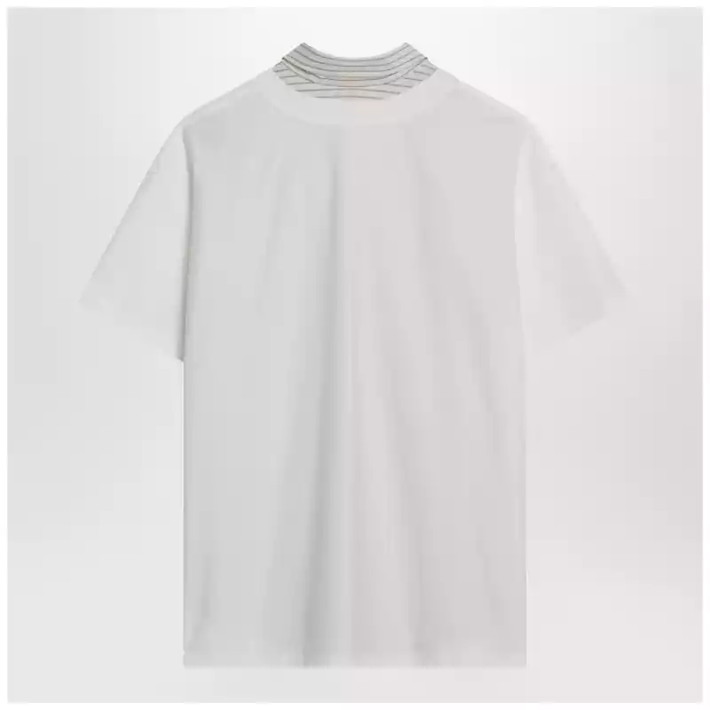 Maison Margiela White reversed shirt T-shirt