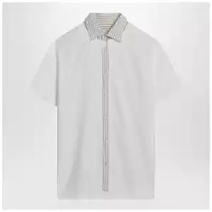 Maison Margiela White reversed shirt T-shirt