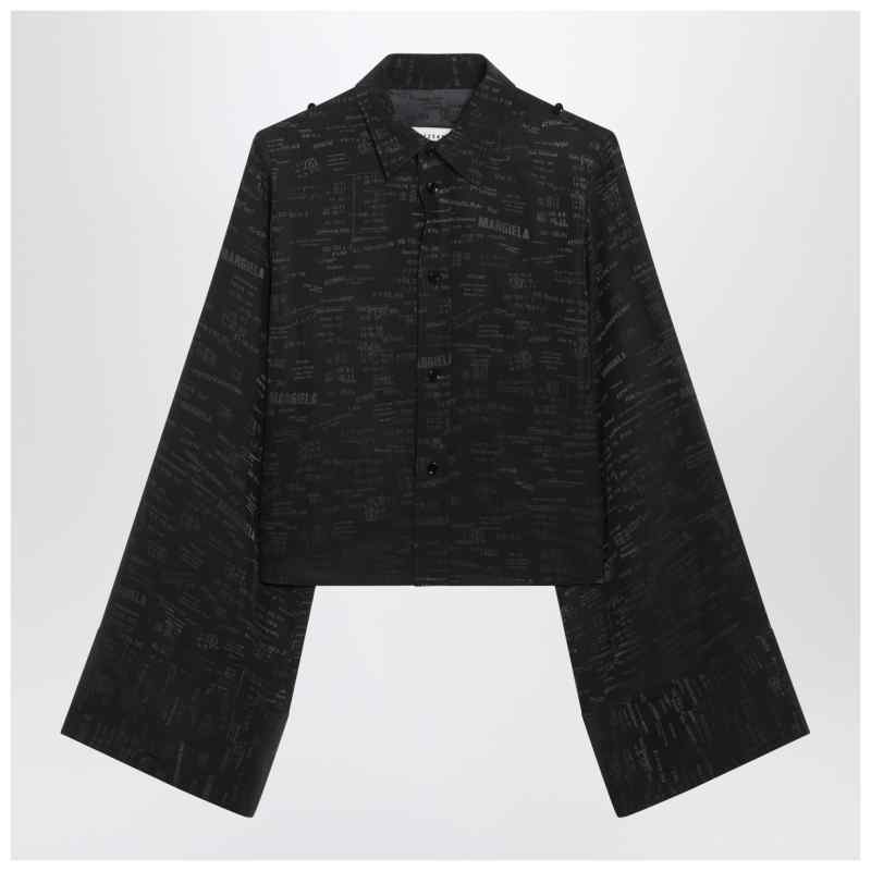 MM6 Maison Margiela Shirt with all-over logo graphic, theFeinheit
