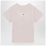 MM6 Maison Margiela Pink Numeric cotton T-shirt