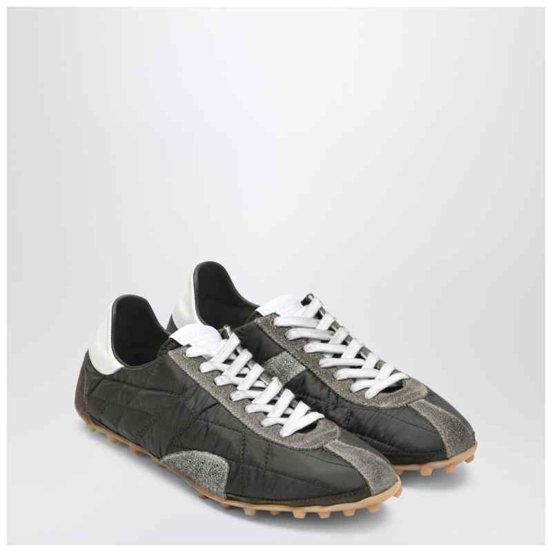 Maison Margiela Dark green/white Sprinters sneakers, theFeinheit
