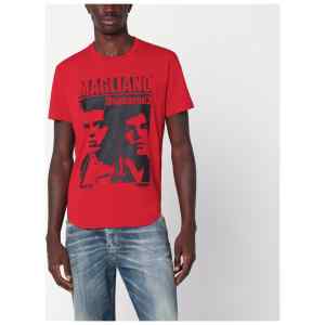 Magliano X D2 Red T-shirt with logo print