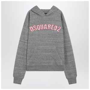 Dsquared2 Grey cotton sweatshirt with logo