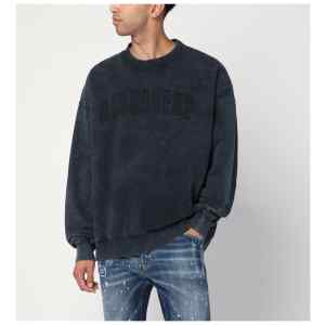 Dsquared2 Washed grey sweatshirt with logo