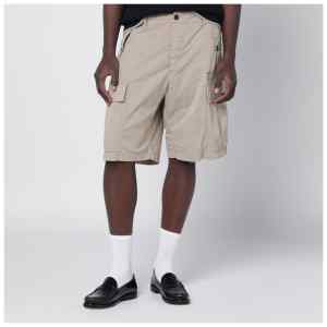 Dsquared2 Beige cotton-blend cargo bermuda shorts