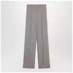 Max Mara Studio Beige straight linen pants