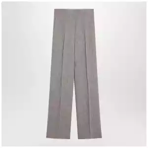 Max Mara Studio Beige straight linen pants