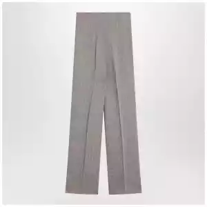Max Mara Studio Beige straight linen pants