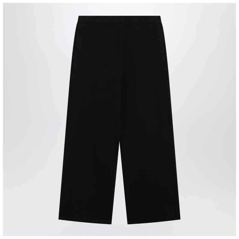 MM6 Maison Margiela Black wide-leg jersey trousers, theFeinheit
