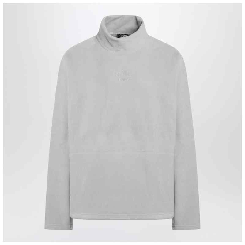 MM6 X Salomon Light gray turtleneck fleece, theFeinheit