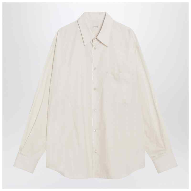 LEMAIRE Ivory cotton and silk shirt LEMAIRE Ivory cotton and silk shirt, theFeinheit