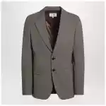 MM6 Maison Margiela Single-breasted jacket brown in wool blend