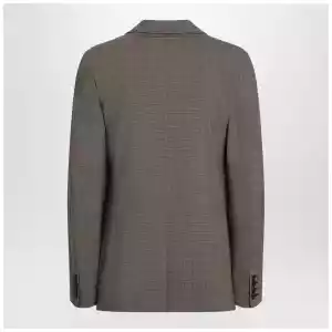 MM6 Maison Margiela Single-breasted jacket brown in wool blend