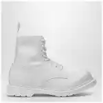 MM6 Maison Margiela White lace-up boot MM6 X Dr. Martens