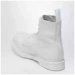 MM6 Maison Margiela White lace-up boot MM6 X Dr. Martens