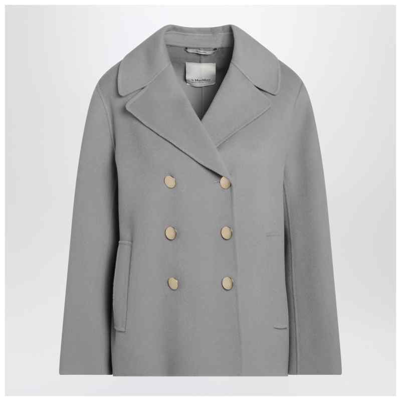 S Max Mara Air-blue jacket in wool drap, theFeinheit