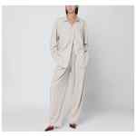 THE ANDAMANE Ivory Wendela oversized suit