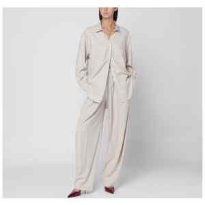 THE ANDAMANE Ivory Wendela oversized suit