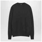 LEMAIRE Brown sweater in alpaca blend