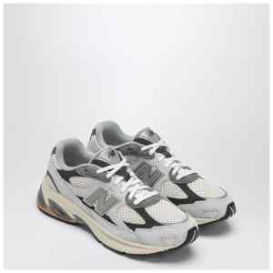 New Balance Sneakers 2010 in leather and mesh Brighton grey