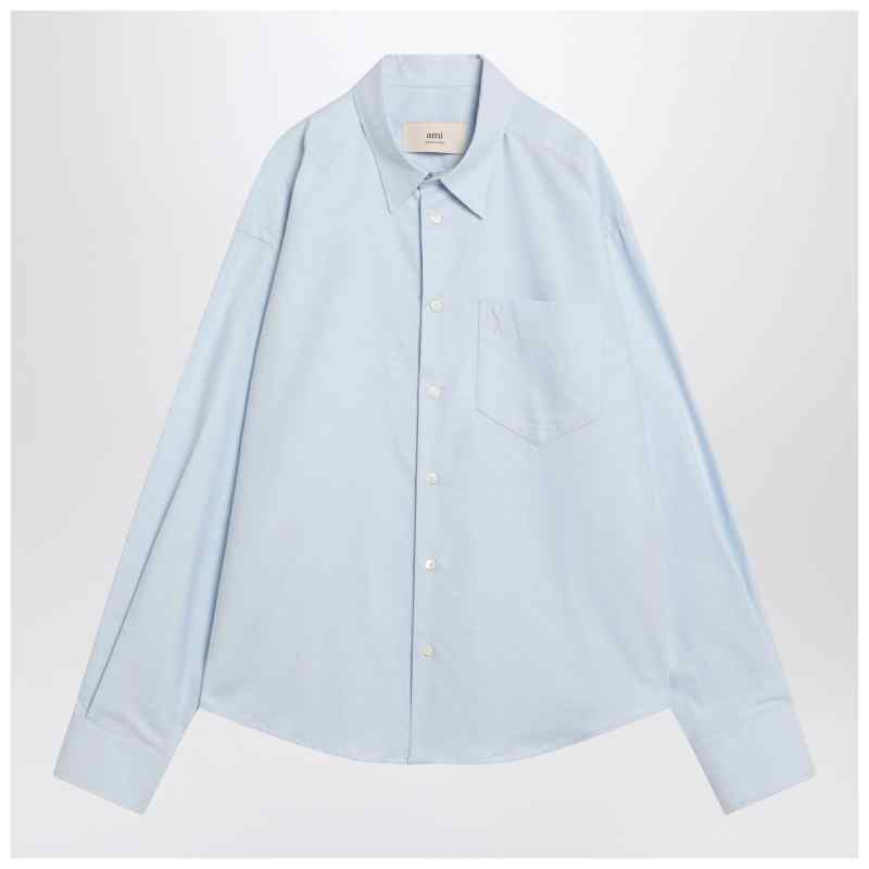 Ami Paris Ami De Coeur light blue shirt Ami Paris Ami De Coeur light blue shirt, theFeinheit