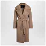 Max Mara Atelier Beige deconstructed cashmere coat