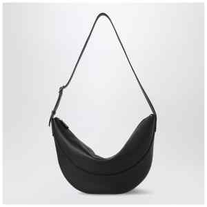 The Row Black leather Jouve bag